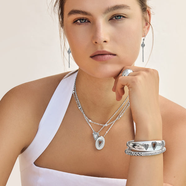 Love Message B Simple Necklace