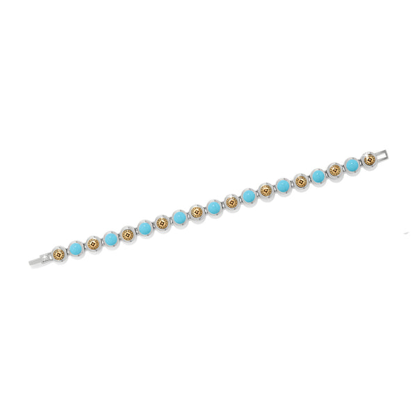 Mosaic Cerrillos Link Bracelet