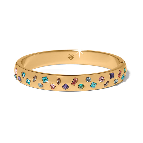 B Radiant Hinged Bangle - Multi