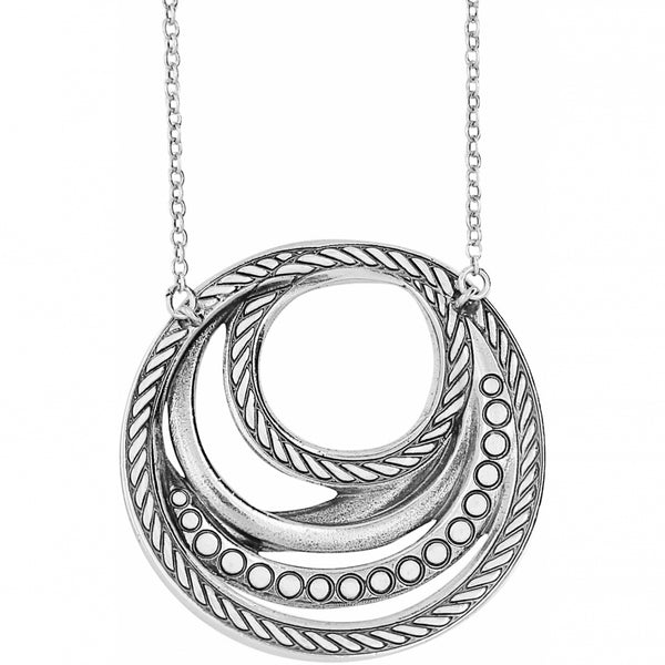 Neptune's Rings Two-Tone Short Necklace