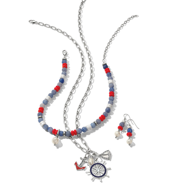 Americana Yacht Club Charm Necklace