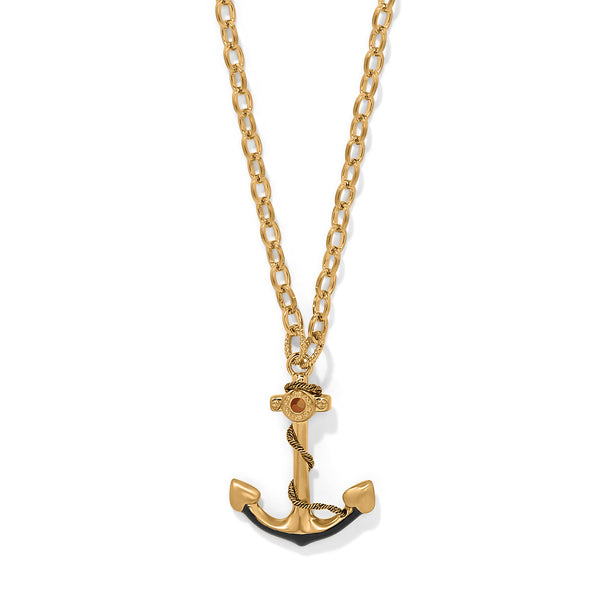 Twilight Waters Anchor Necklace