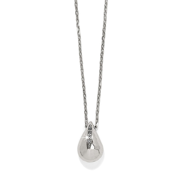 Nile Mini Pendant Necklace - silver