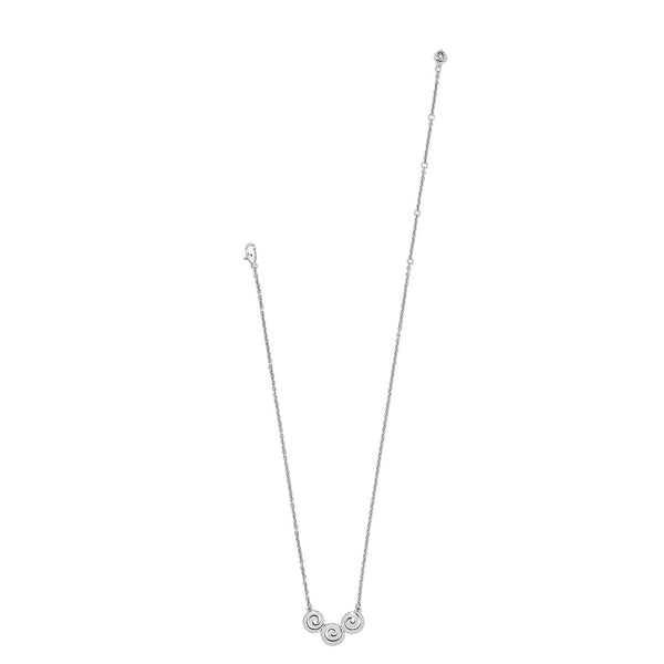 Vertigo Spiral Trio Necklace