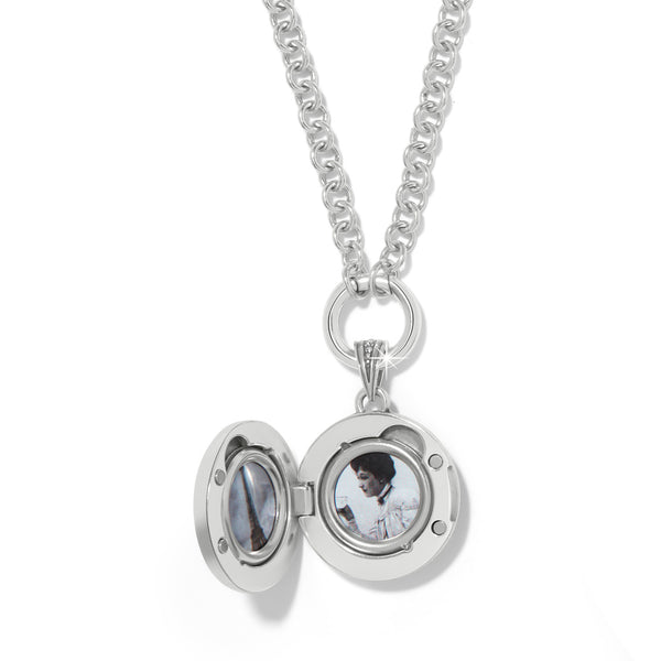 Reverie Emblem Locket Necklace