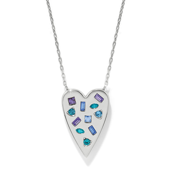 Love Message B Radiant Reversible Necklace