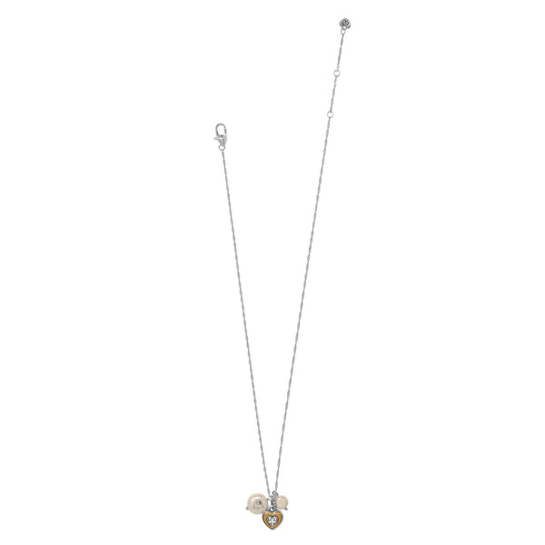 One Heart Pearl Short Necklace