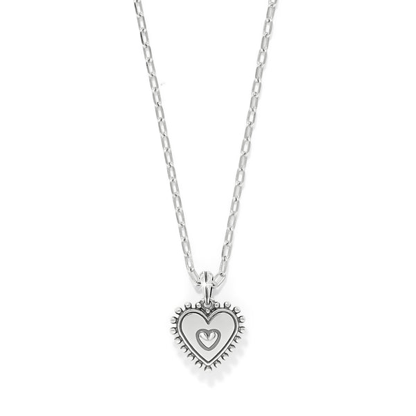 Pretty Tough Amour Heart Necklace