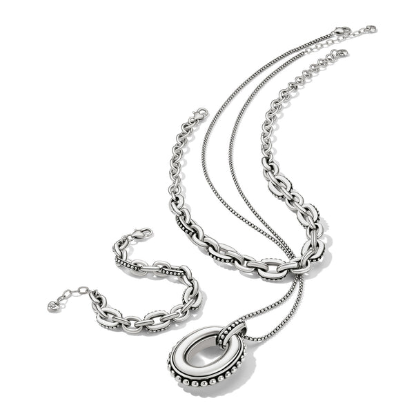Pretty Tough Link Pendant Necklace