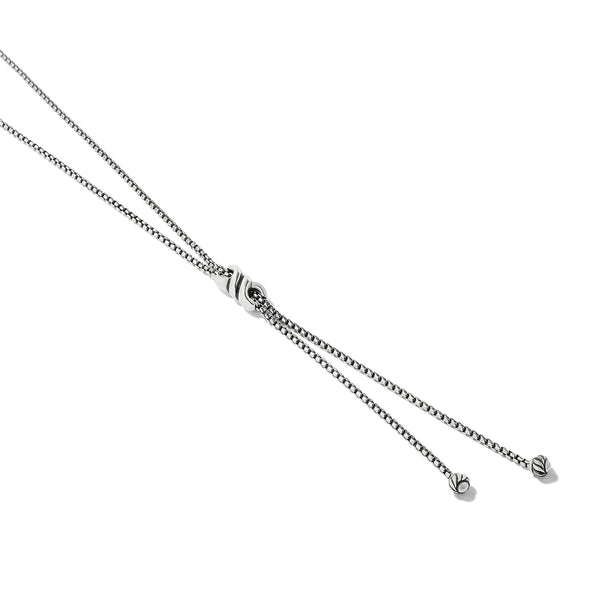Interlok Twist Lariat Necklace