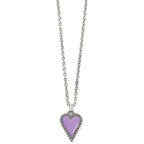 Dazzling Love Petite Necklace Lilac
