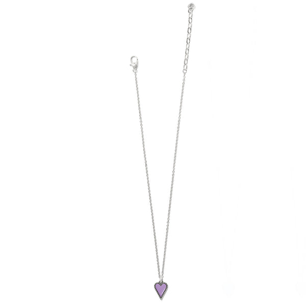 Dazzling Love Petite Necklace Lilac