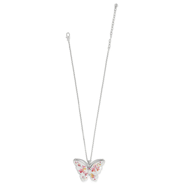 Kyoto In Bloom Sakura Butterfly Necklace