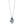 Load image into Gallery viewer, Constella Cluster Necklace - Blue
