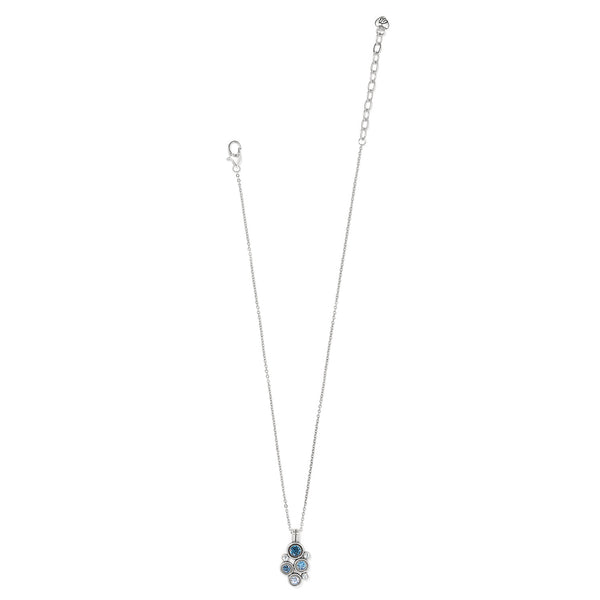 Constella Cluster Necklace - Blue