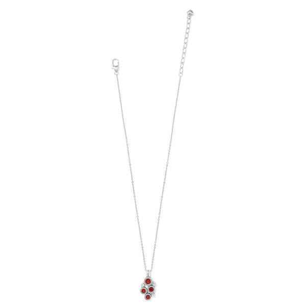 Constella Cluster Necklace - Ruby