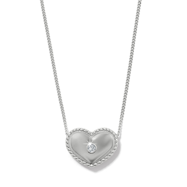 Illumina Celeste Heart Bold Necklace