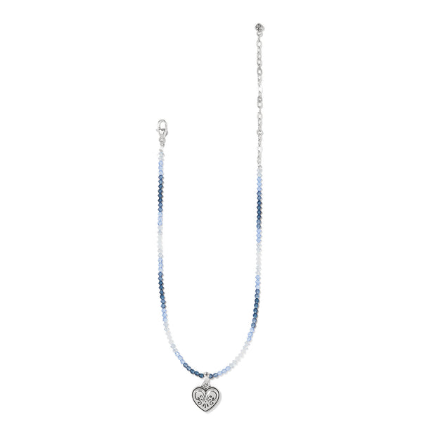 One Heart Ombre Necklace
