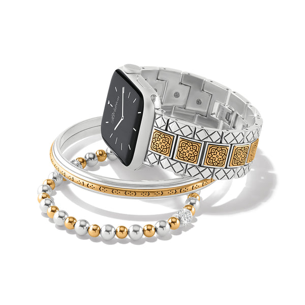 Mosaic Two-Tone Watch Band