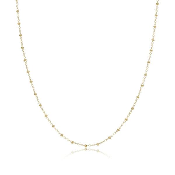 Simplicity Chain 2mm Classic Gold -17"
