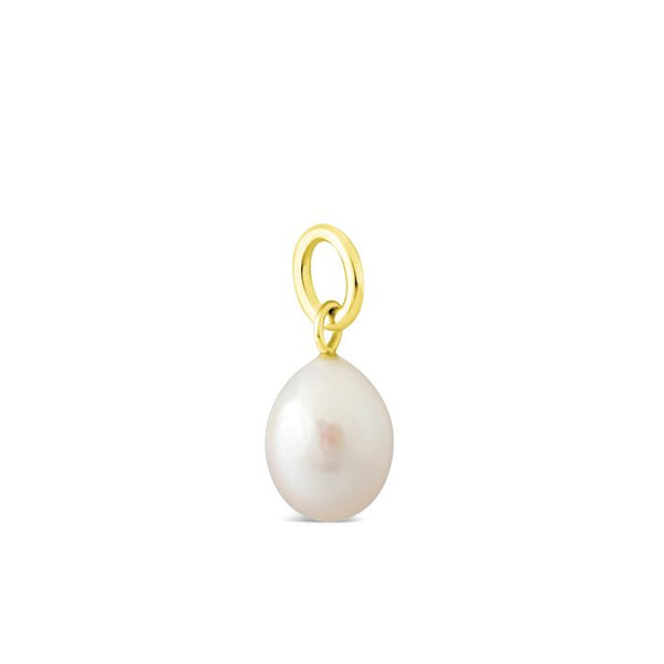 Collectible Travel Treasures™  Baroque Pearl Charm - Gold