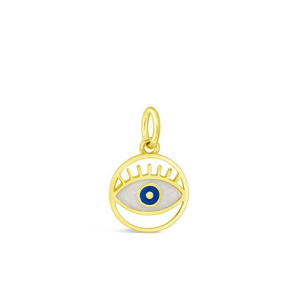 Collectible Travel Treasures™ Evil Eye Charm Gold