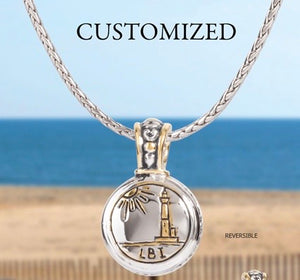 LBI Custom Compass Necklace - Jenna Jane's Jewelry