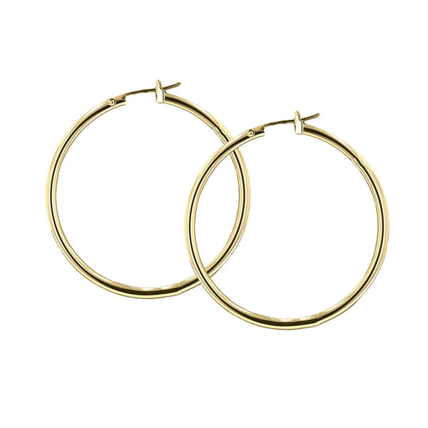 Large Hoop Earring - Gold