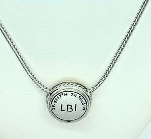 LBI Custom Latitude Longitude Necklace - Jenna Jane's Jewelry