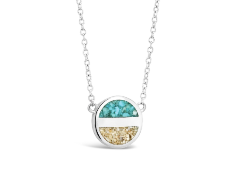 Luxe Horizon Stationary Necklace - Turquoise