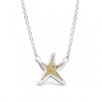 Delicate Starfish Stationary Necklace