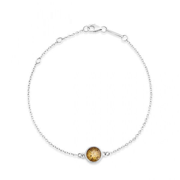 Delicate Dune Round Bracelet