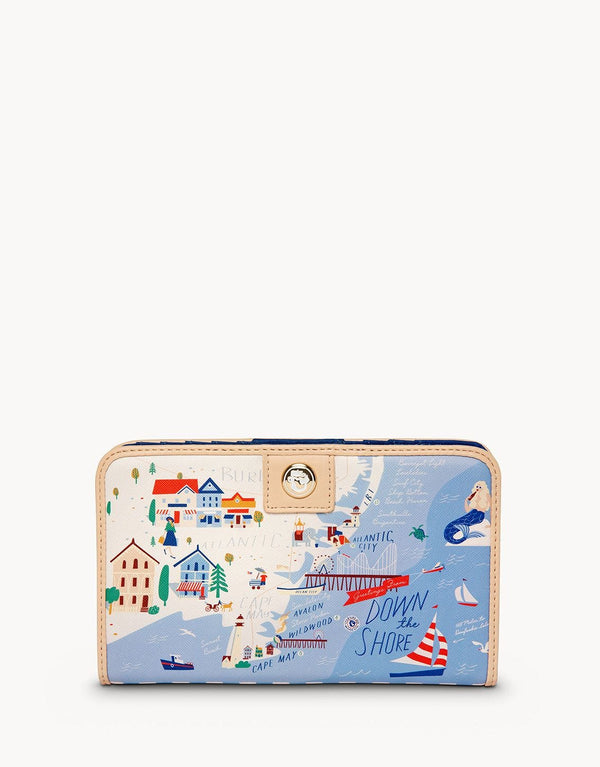 Down The Shore Snap Wallet - Jenna Jane's Jewelry
