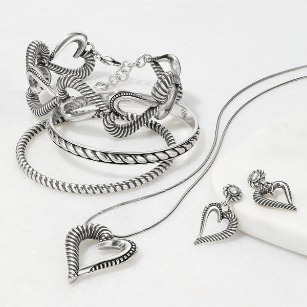 Callie Love Heart Bracelet