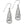 Load image into Gallery viewer, Catania French Wire Earrings
