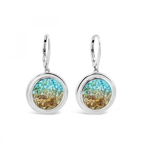 Neptune Earrings - Turquoise Gradient