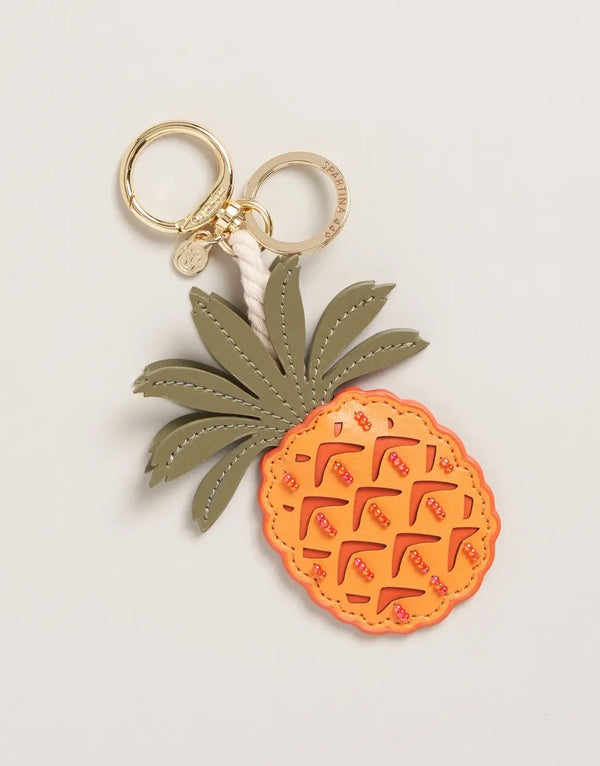 Pineapple Orange Icon Keychain