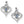 Load image into Gallery viewer, Alcazar Heart Glint Post Drop Earrings
