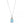 Load image into Gallery viewer, Serenity Necklace - Larimar &amp; Sand
