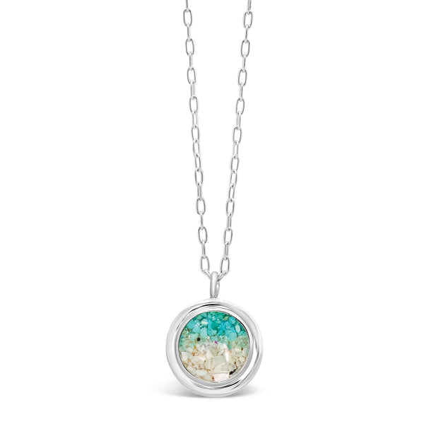 Neptune Necklace - Turquoise Gradient