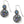 Load image into Gallery viewer, Halo French Wire Earrings
