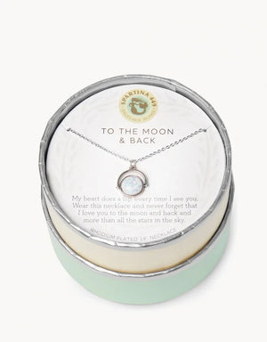 To The Moon & Back Sea La Vie Necklace