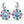 Load image into Gallery viewer, Elora Gems Palette Post Hoop Earrings
