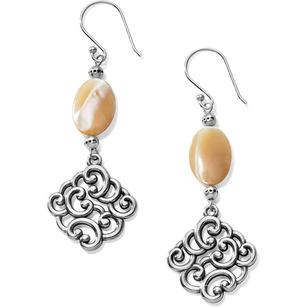 Barbados Nuvola Shell French Wire Earrings - Jenna Jane's Jewelry