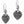 Load image into Gallery viewer, Reno Heart Leverback Earrings

