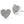 Load image into Gallery viewer, Eden Hearts Mini Post Earrings
