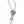 Load image into Gallery viewer, Floating Heart Badge Clip Necklace
