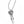 Load image into Gallery viewer, Floating Heart Badge Clip Necklace
