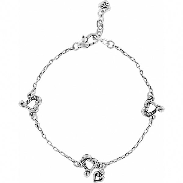 Tuscan Heart Anklet - Jenna Jane's Jewelry
