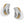 Load image into Gallery viewer, Neptune&#39;s Rings Post Hoop Earrings
